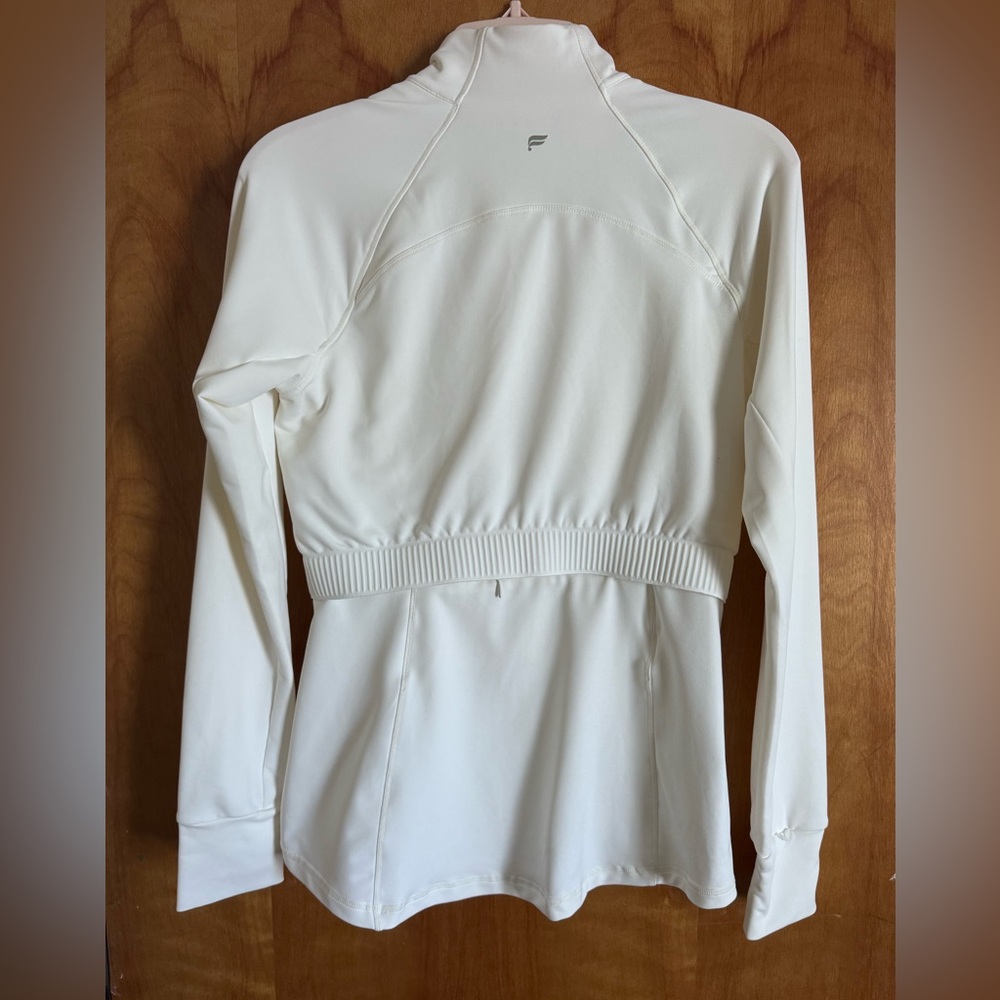 Fabletics White Trinity Performance Jacket - Medi… - image 8